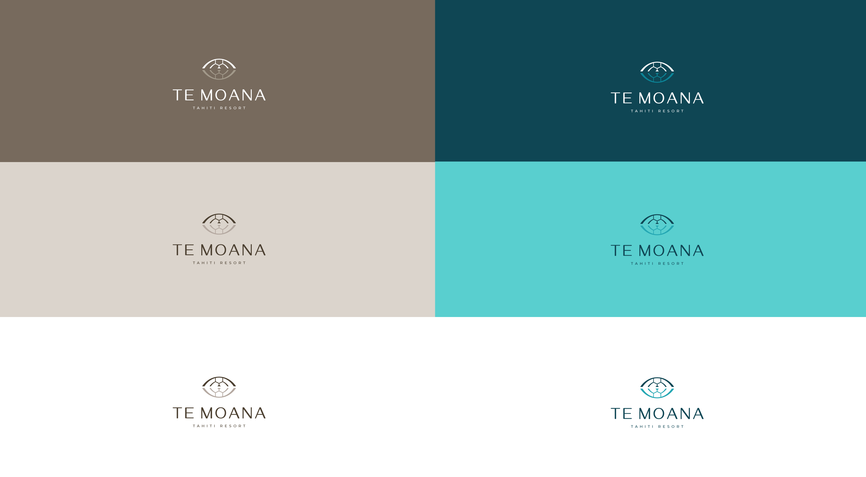 couleur du logotype Te Moana